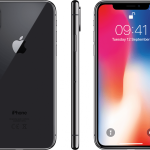 APPLE iPhone X 64 GB Space Grau