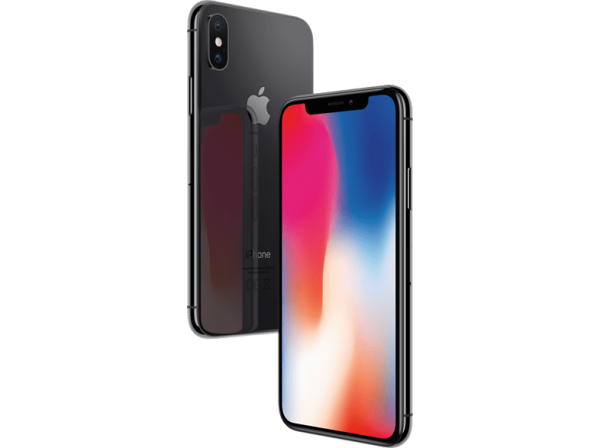 APPLE iPhone X 64 GB Space Grau