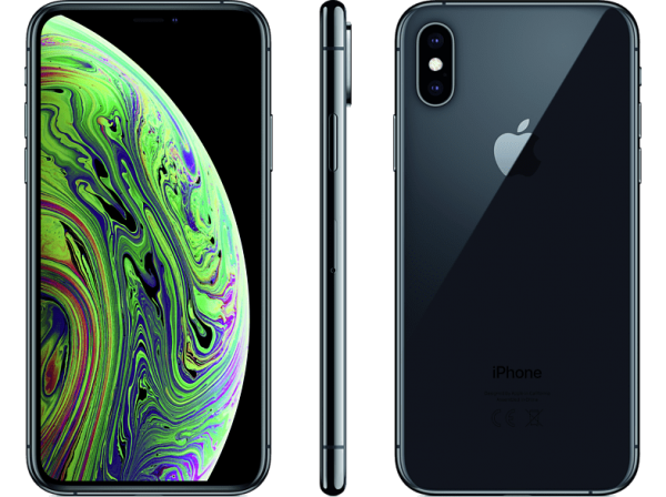 APPLE iPhone XS 64 GB, Space Grau